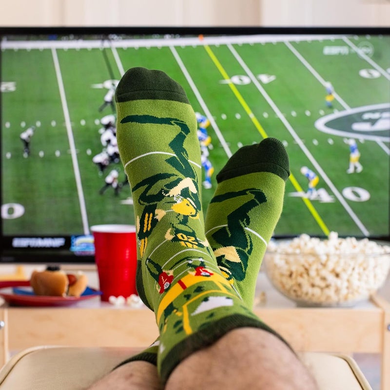 Lavley Funny Socks for Sports Fans and Players - Cool Novelty Gifts for Men, Women, & Teens - Image 4